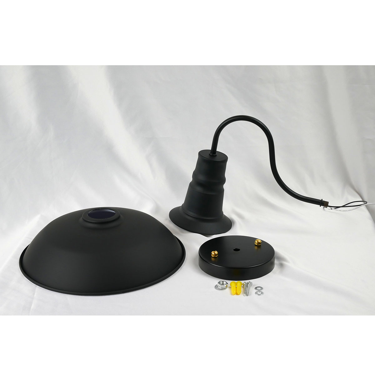 โคมไฟติดผนัง Loft American สีดำ