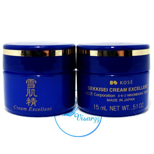 (Tester) Kose Sekkisei Cream Excellent 15 mL ผิวชุ่มชื้น ลดเลือนริ้วรอย หน้านุ่ม ตึงกระชับ ขาว ใส