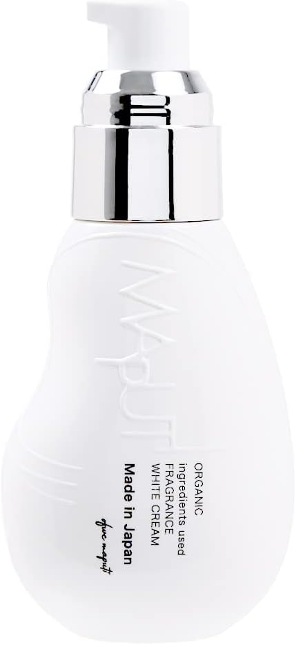 (พร้อมส่ง) Maputi Organic Ingredients Used Fragrance White Cream 100mL ครีมออแกนิกสูตรอ่อนโยน ได้รับรางวัลที่ญี่ปุ่นมากมาย สำหรับใช้ในจุดที่เรากังวล เพียงใช้เป็นประจำอย่างต่อเนื่อง จะค่อยๆปรับสภาพผิวให้ขาวขึ้นอย่างเป็นธรรมชาติ ไม่ว่าจะเป็นส่วนของจุดซ่อนเร