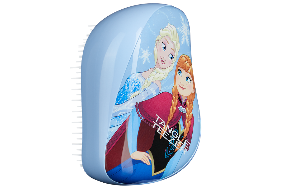 หวีมหัศจรรย์ Tangle Teezer On-The-Go Compact Styler Detangling Hairbrush (Disney Frozen Limited Edition)
