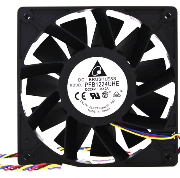 Delta DC Brushless Model:PFB1224UHE DC24V 2.40A