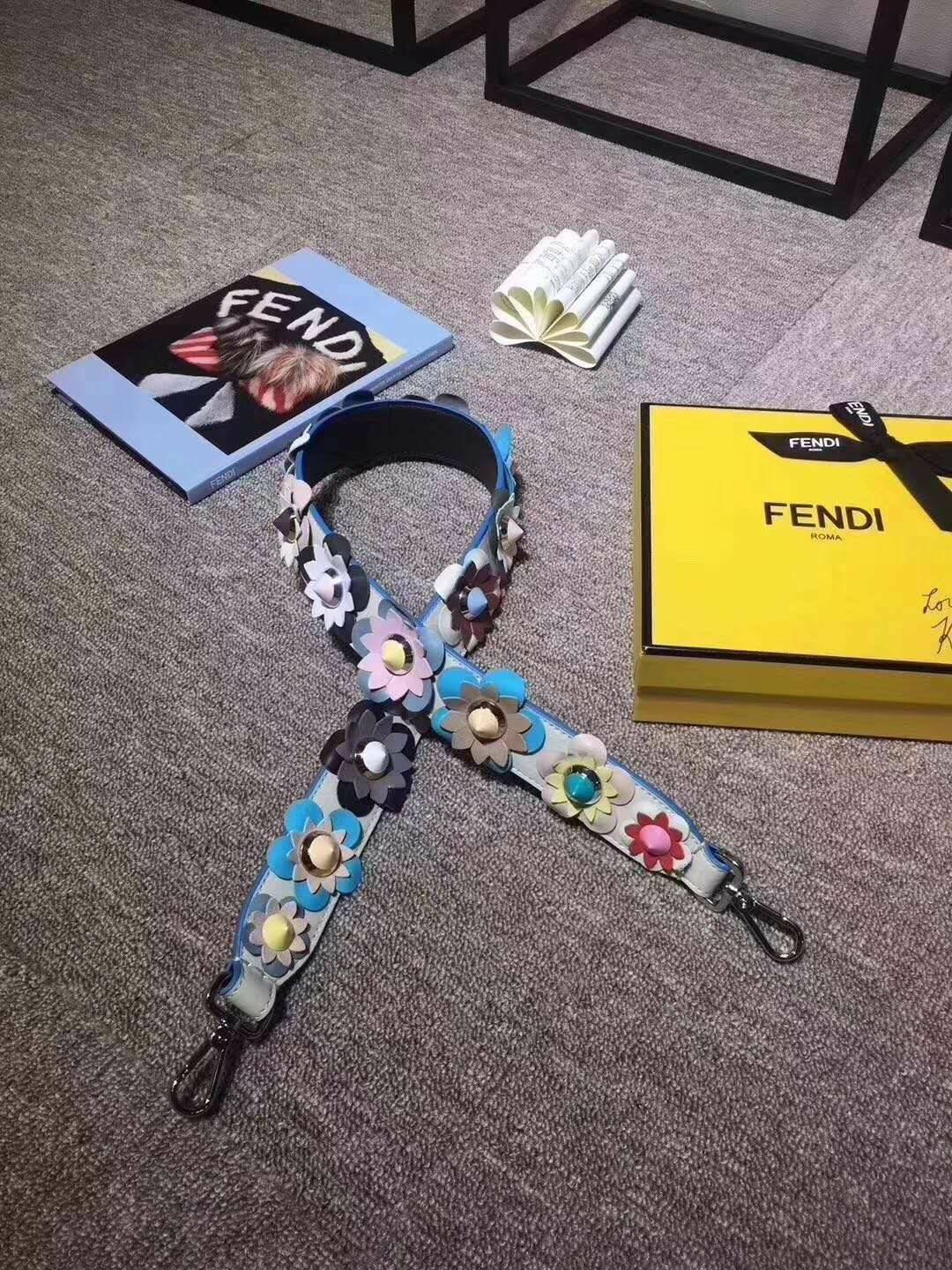 พร้อมส่ง สายกระเป๋า fd bag strap ลายดอกไม้