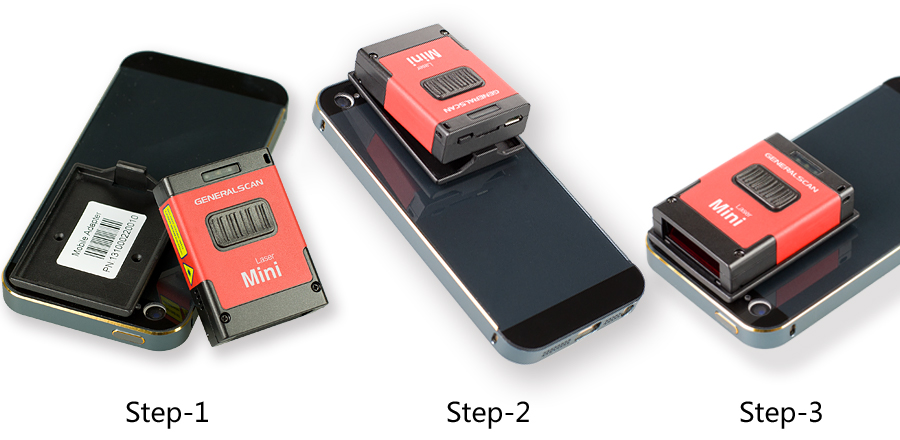 เครื่องอ่านบาร์โค้ด ( Barcode Scanner ) Generalscan GS-M500BT-2D (Bluetooth)