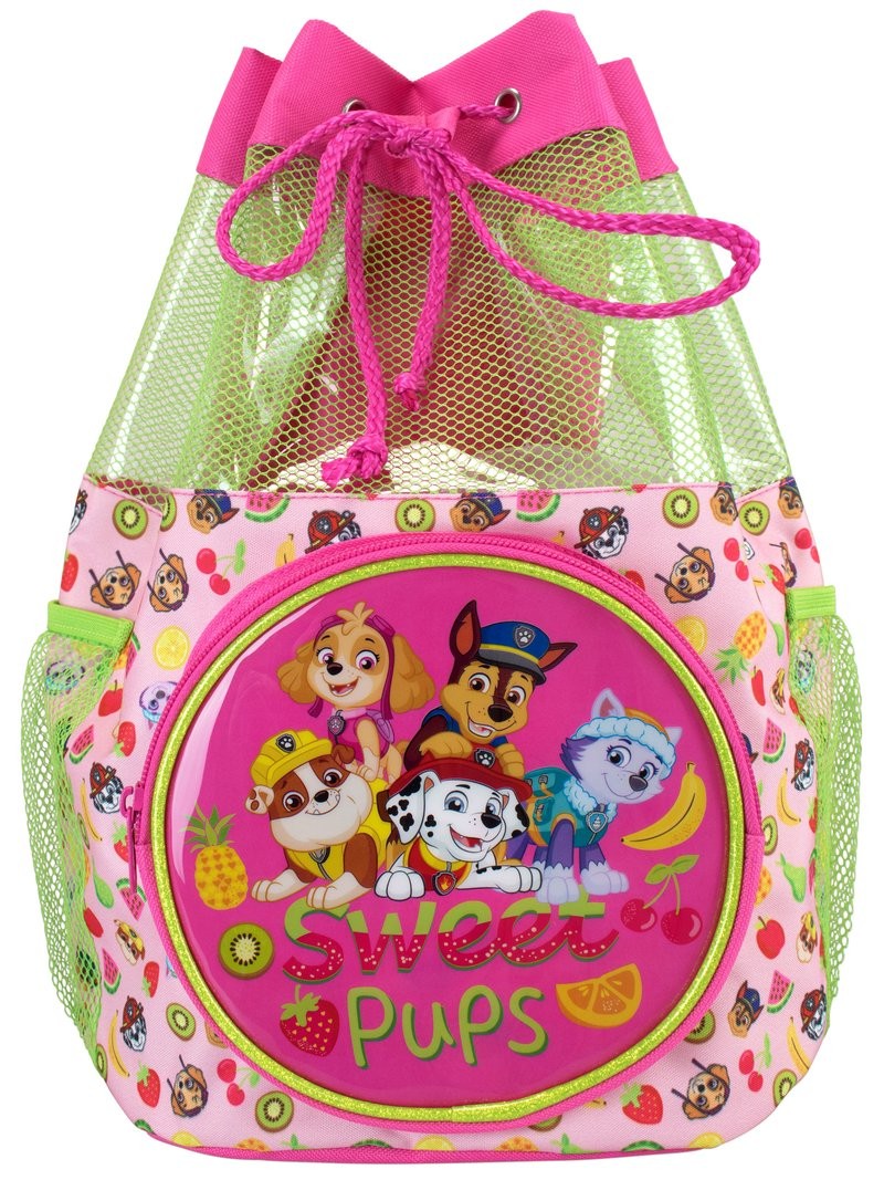 กระเป๋าสะพายเป้กันน้ำ Character UK Paw Patrol Swim Bags for Kids (Pink)