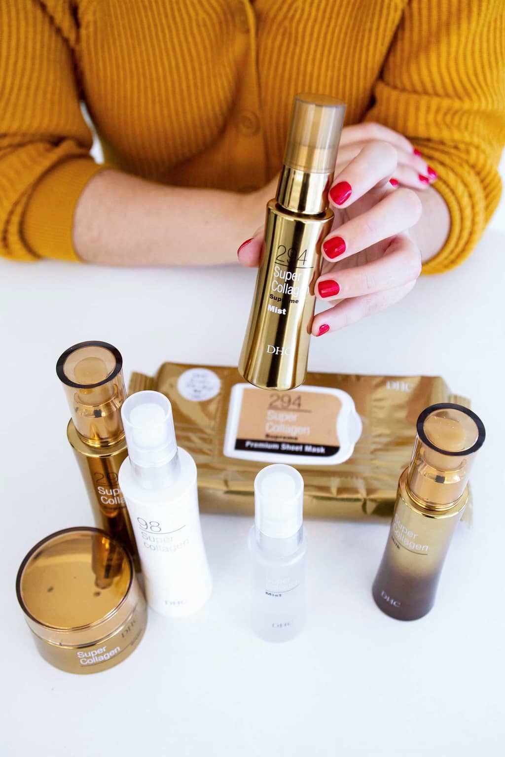 (ขวดใหญ๋ 100mL) DHC 294 Super Collagen Supreme ดีเอชซีเซรั่มคอลลาเจนสูตรบริสุทธิ์ มีอนุพันธ์ความเข้มข้นถึง 294 เท่า ซึมบำรุงผิวได้ถึงผิวชั้นลึก ให้ผิวเรียบเนียนกระชับ