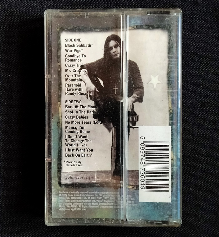 เทป Ozzy Osbourne : The Ozzman Cometh