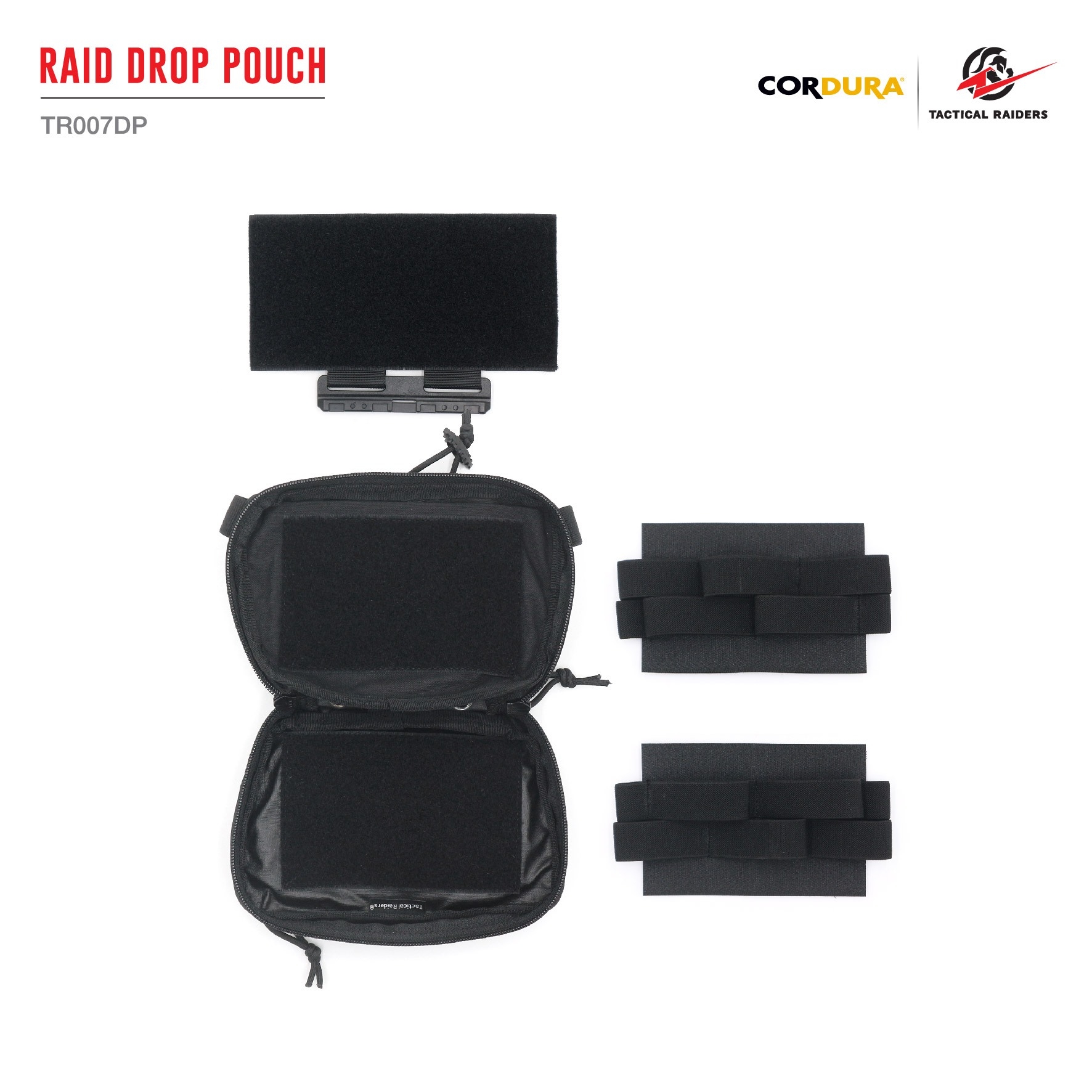 🇹🇭⫸ กระเป๋าเสริมติดเวส RAID DROP POUCH [ TR007DP ] ( Tactical Rider )