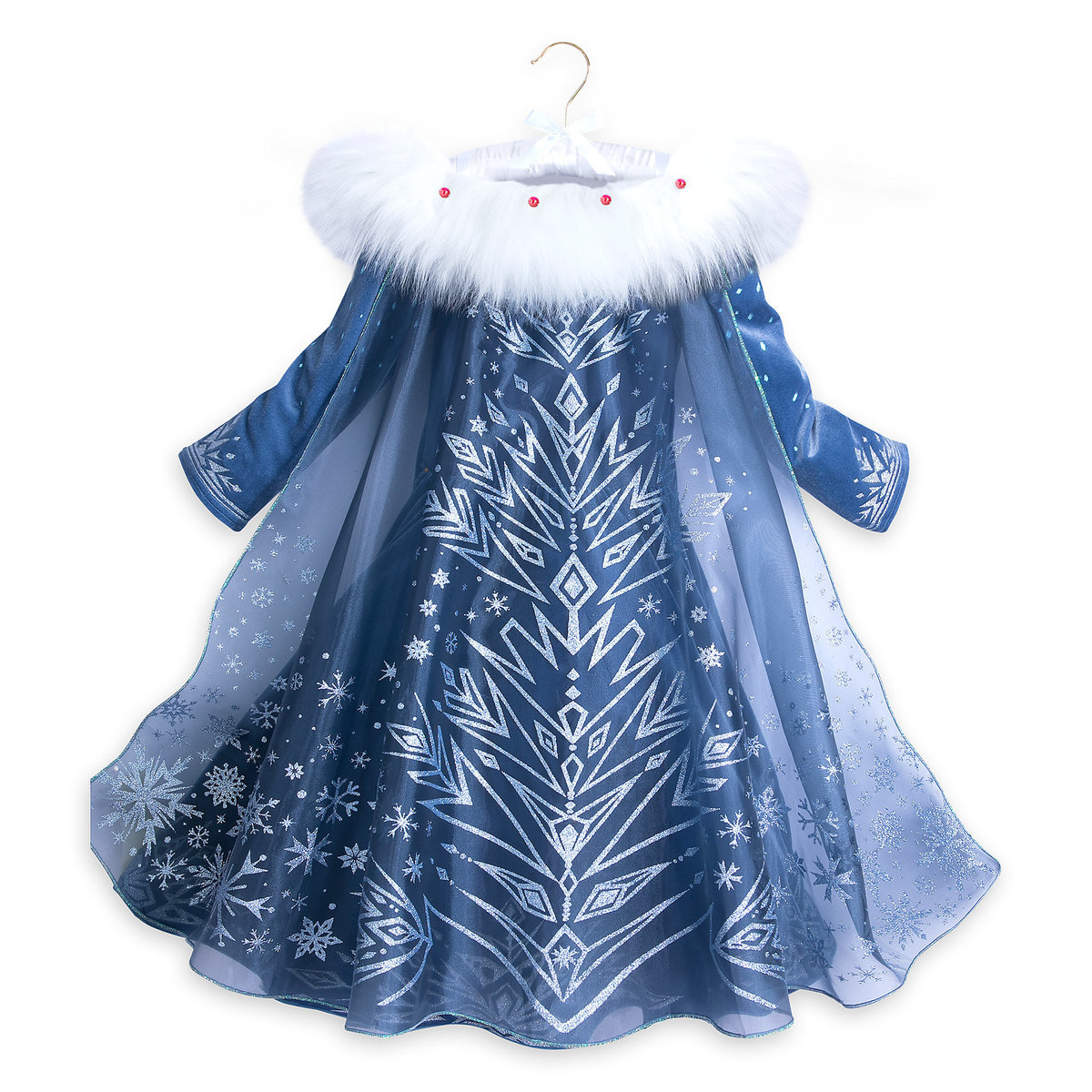 ชุดคอสตูมรุ่นดีลักซ์สำหรับเด็ก Disney Deluxe Costume for Kids (Olaf's Adventure Frozen Elsa)
