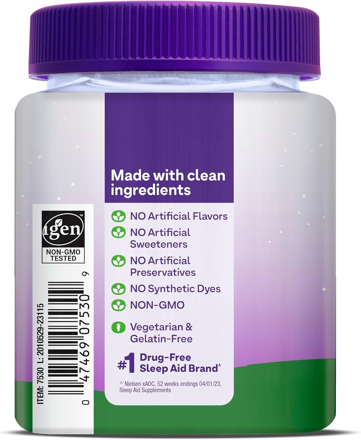 วิตามินเสริมการนอนหลับสำหรับเด็กชนิดกัมมี่ NATROL Kids Sleep Melatonin Gummies (90 Gummies)