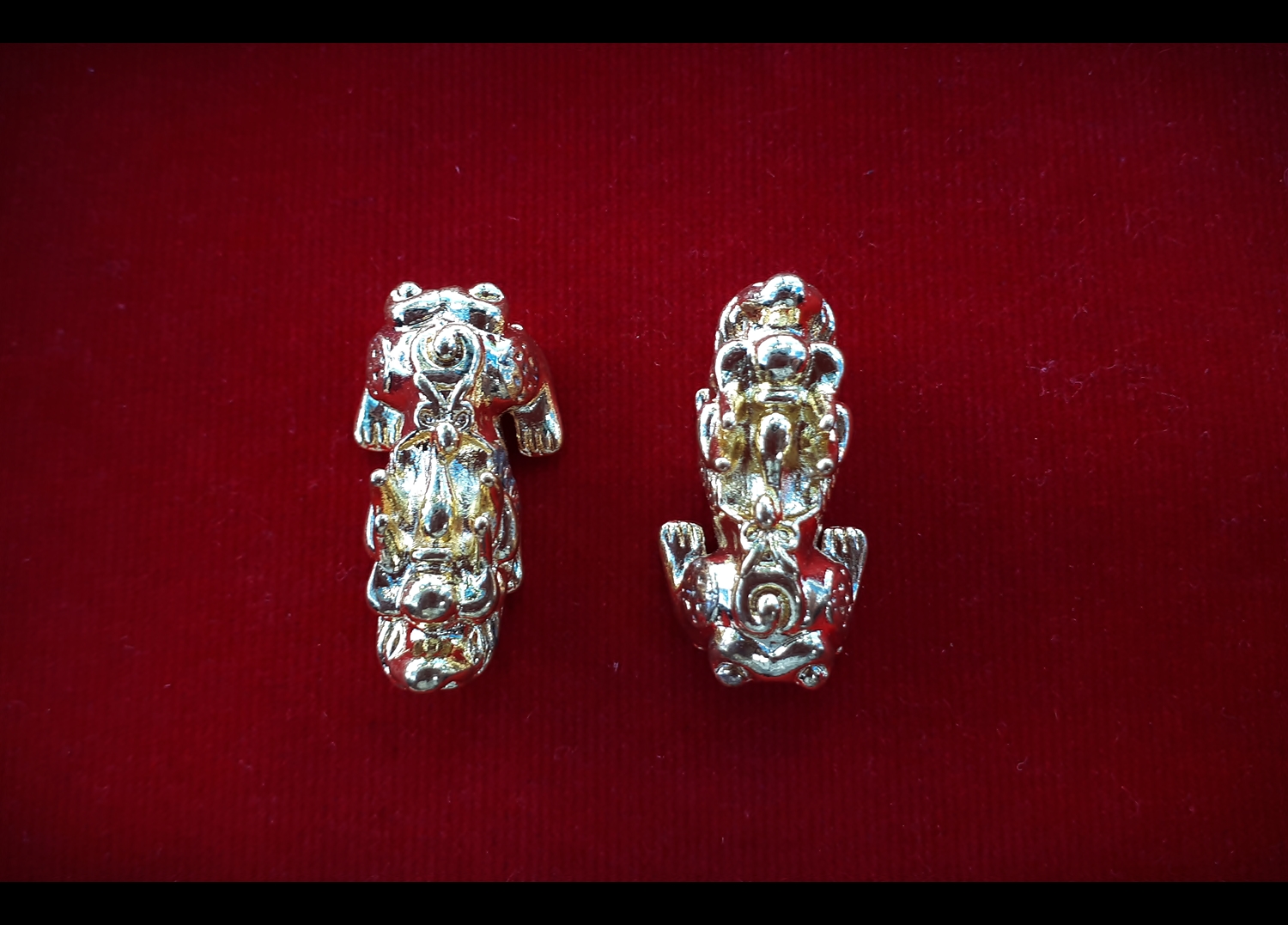 ปีเซียะ เนื้อโลหะทองเหลืองชุบทอง (ขายปลีก ขายส่ง)