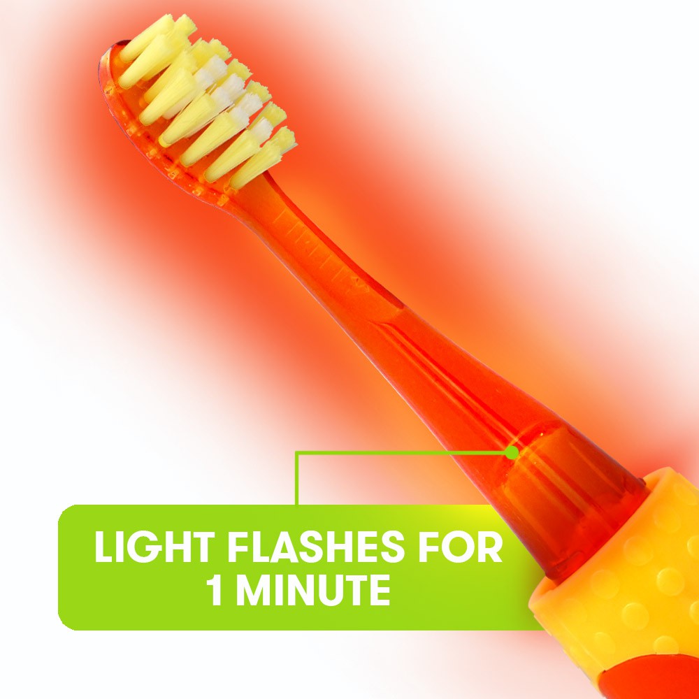 แปรงสีฟันพร้อมแสงไฟและเสียงดนตรี FireFly Avengers Captain America Light & Sound Effect Toothbrush