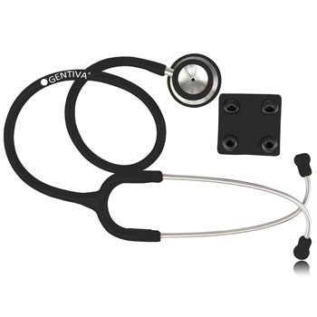 หูฟังตรวจอัตราการเต้นของหัวใจ สเตนเลส สกรีนโลโก้ได้ Stainless Steel Adult Cardiology Stethoscope