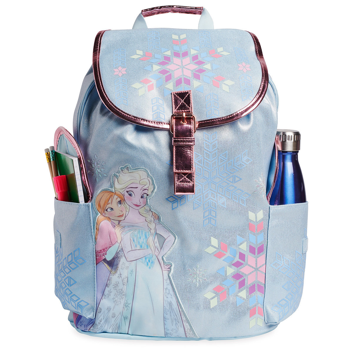 กระเป๋าเป้สะพายหลังสำหรับเด็ก Disney Backpack (Frozen & Rose Gold)