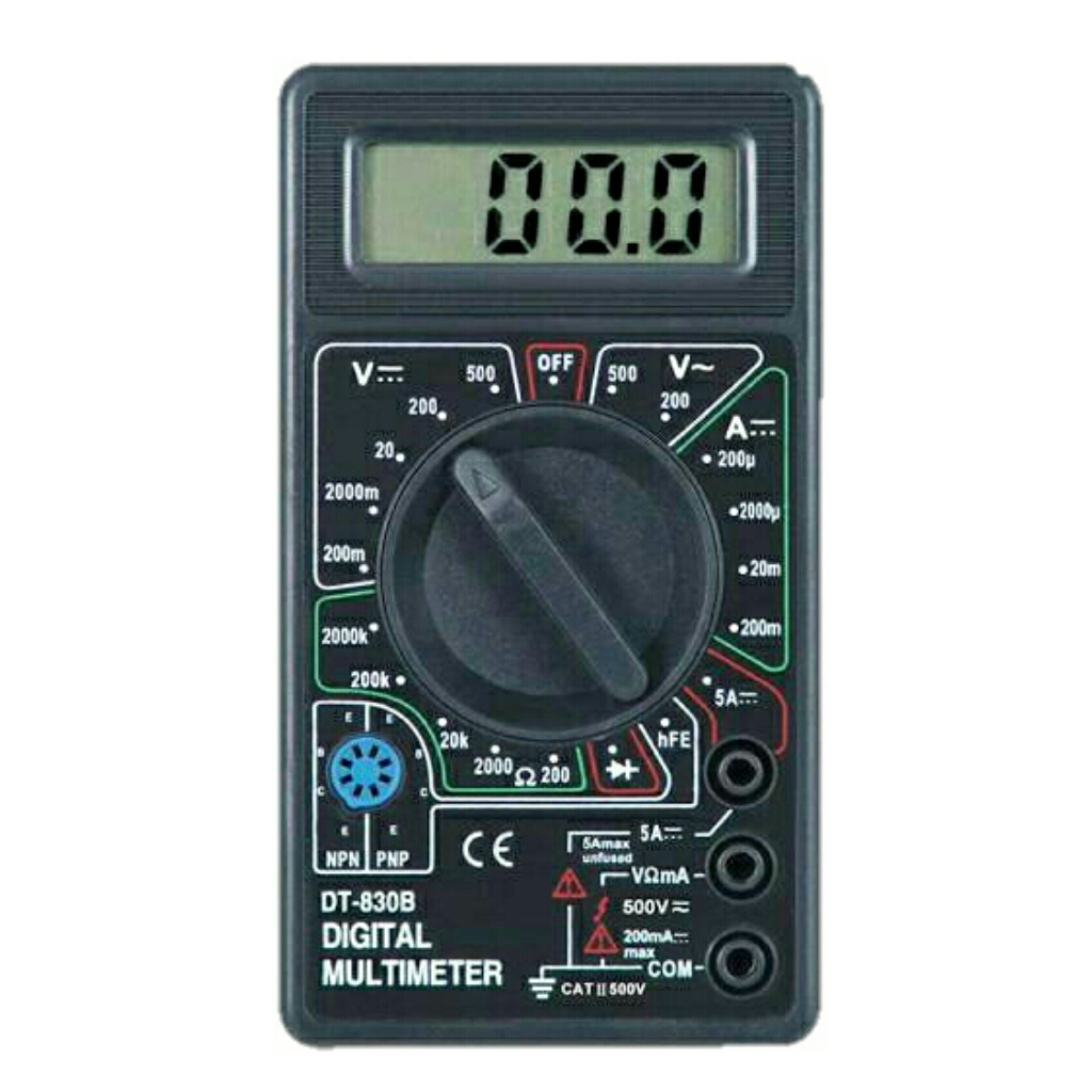 เครื่องวัดดิจิตอลมัลติมิเตอร์Digital Multimeterรุ่นDT830B