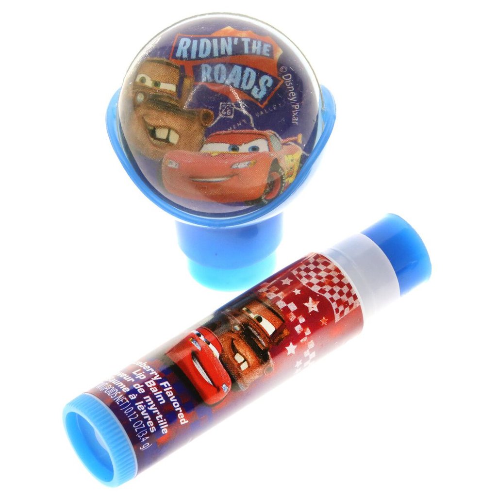 ลิปบาล์มปลอดสารพิษพร้อมลูกบอลเด้งดึ๋ง Townleygirl Lip Balm with Bouncy Ball (Cars)