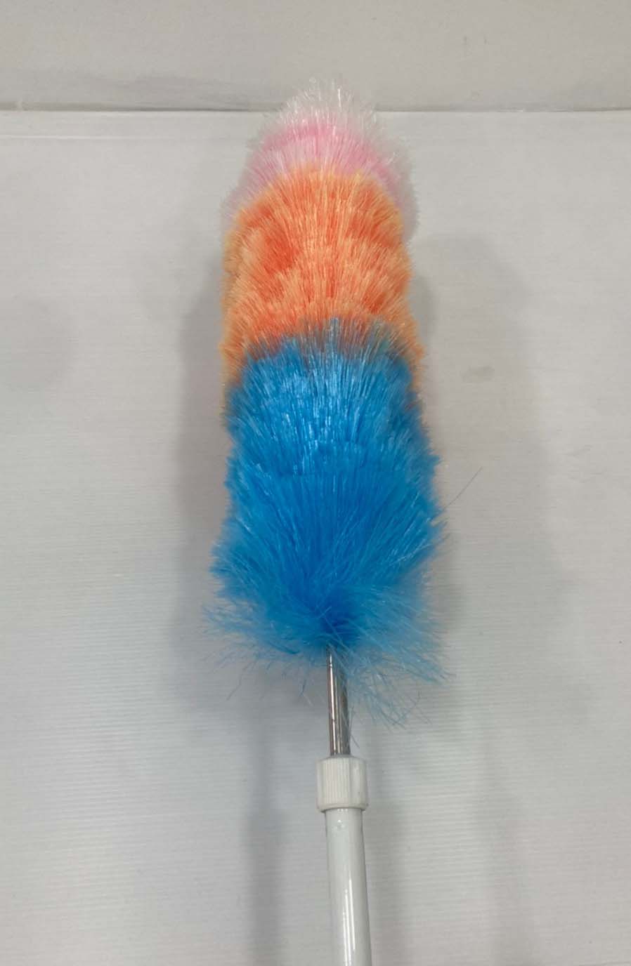 ไม้ปัดไมโครไฟเบอร์ ด้ามปรับระดับยืดได้ สีรุ้ง