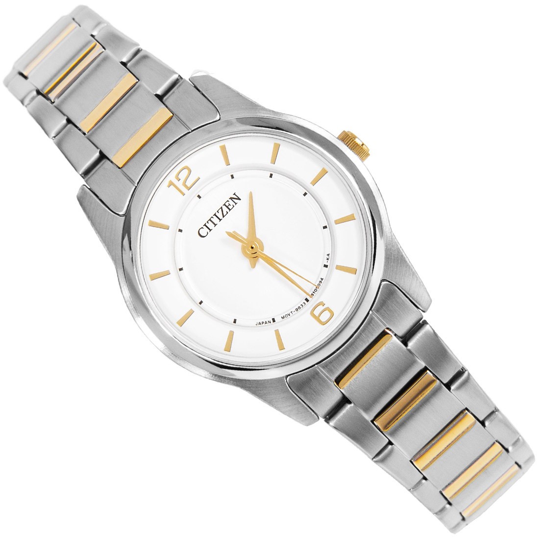 Citizen Analog White Dial Women's Watch ER0184-53A