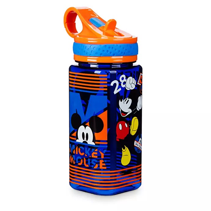 กระติกน้ำแบบหลอดดื่มสำหรับเด็ก Disney Mickey Mouse Water Bottle with Built-In Straw (2019)