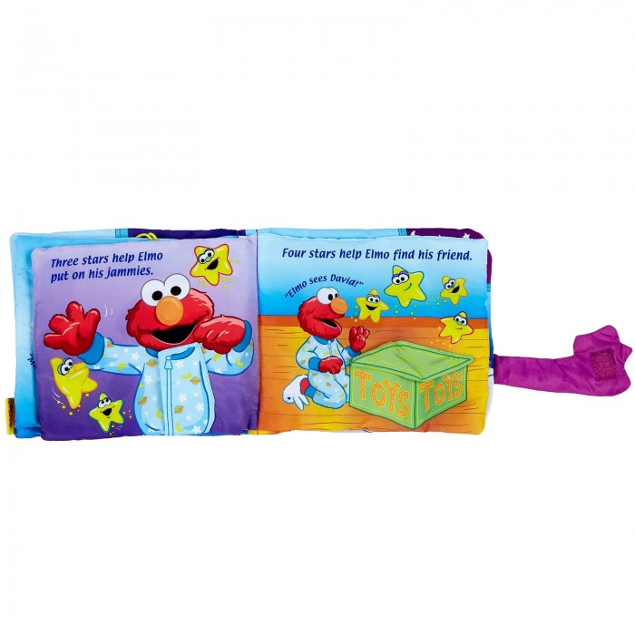 หนังสือผ้าเสริมพัฒนาการ SoftPlay รุ่น Twinkle Twinkle Elmo : A Bedtime Book