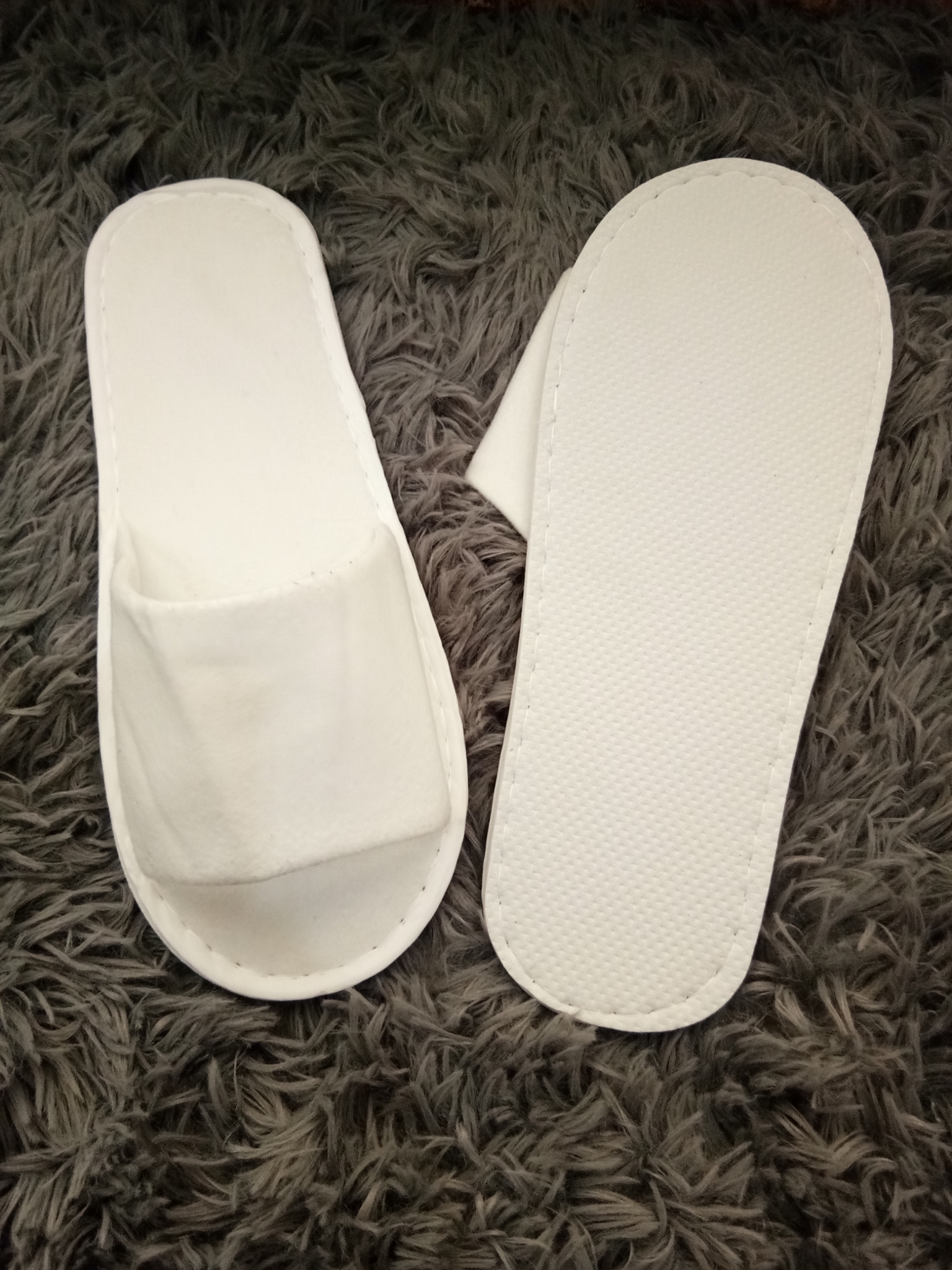 รองเท้าใส่ในบ้าน รองเท้าสลิบเปอร์หัวเปิด