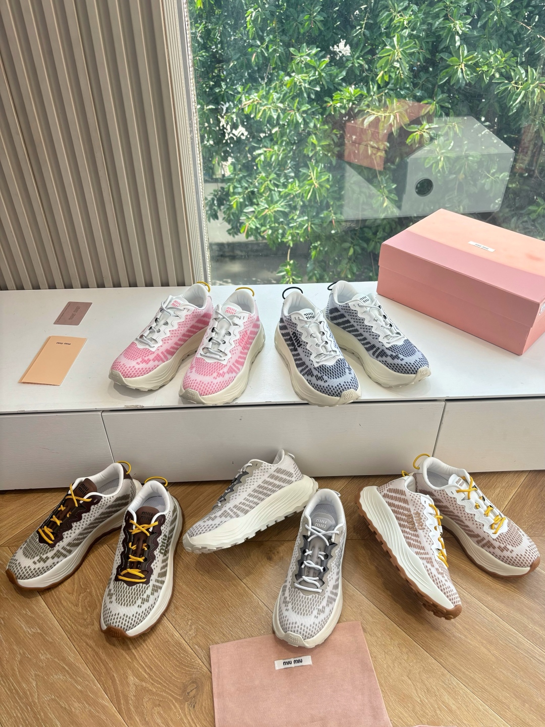 รองเท้า mm technical fabric sneakers size 35-45