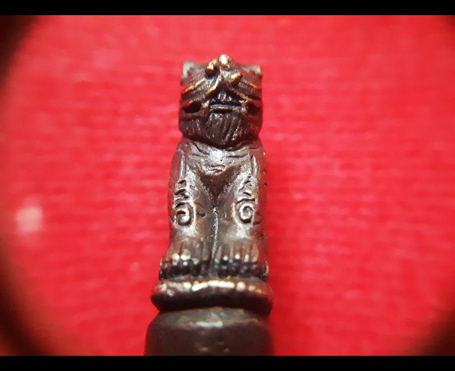 เสือ เนื้อโลหะชนวน ปี2559 - หลวงพ่อหนุน วัดพุทธโมกข์