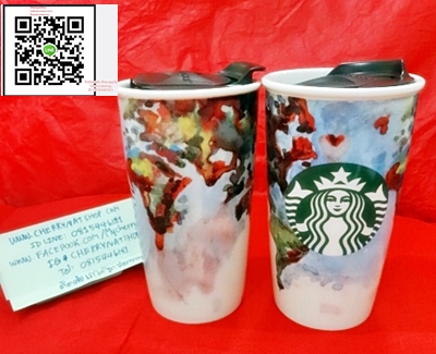 !!Starbucks USA แท้และสวยโดน#Double Wall Ceramic Globe Traveler - 12 fl ozใบนี้สวย Art Hipsterต้องชอบ เหมาะเป็นของขวัญและเก็บสะสมอย่างมากBy Cherrynatshopนำเข้าStarbucks USAแท้ใหม่ไร้ตำหนิและที่สำคัญหายาก