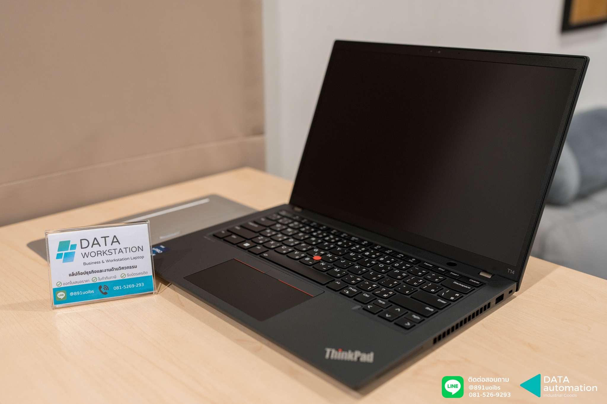 Business Lenovo ThinkPad T14 Gen 4th มาพร้อม CPU i5-1345U/Ram32/SSD512/14" 4K FHD *สินค้ามือสองมีประกันเหลือ(ทักแชทก่อนสั่งซื้อ)