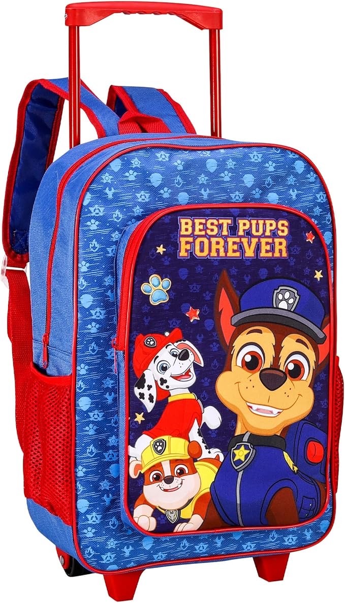 กระเป๋าสะพายเป้พร้อมล้อลากสำหรับเด็ก Paw Patrol Kids Trolley Backpack