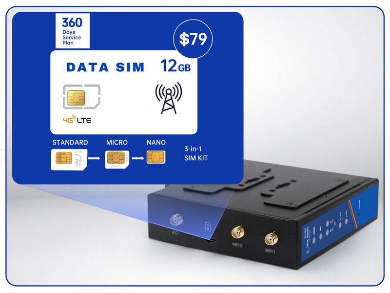 Industrial Cellular Router VPN - เราเตอร์รีโมทระยะไกล USR-G806W