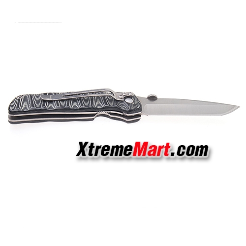 มีดพับ Enlan Bee L01-1 ด้ามจับลายคลาสิก ใบมีดสแตนเลส ระบบ Liner Lock Fine Folding Knife (สีดำ)