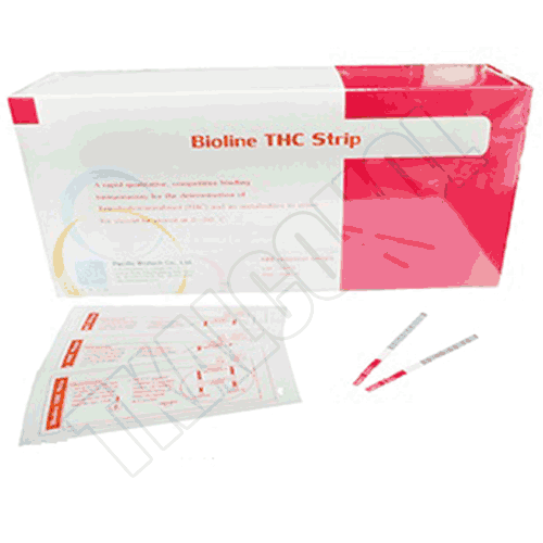 Bioline ชุดตรวจกัญชาแบบจุ่ม 100 test