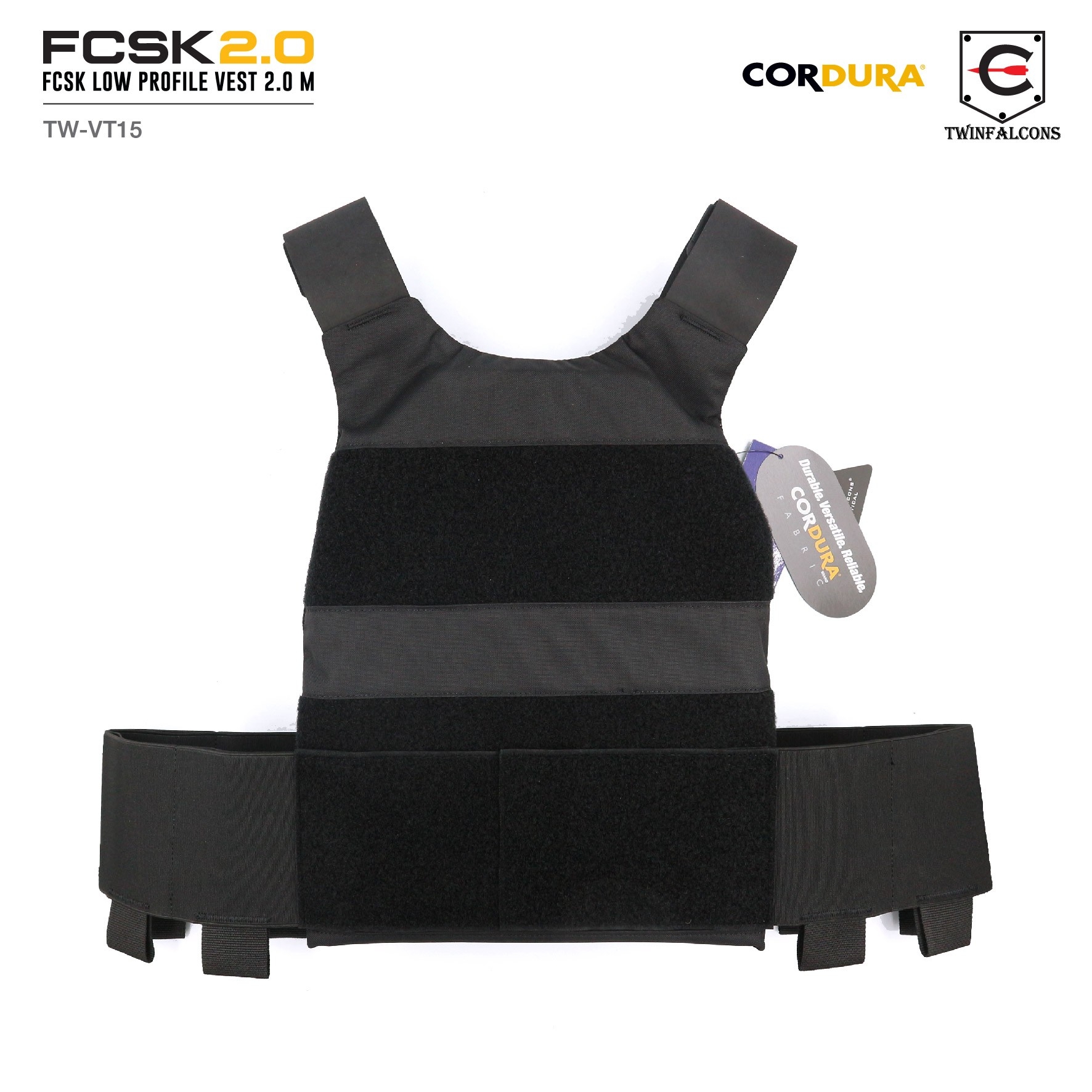 เสื้อเกราะ FCSK 2.0 Plate Carrier ( Twinfalcons ) [ TW-VT15 ] (K2600)