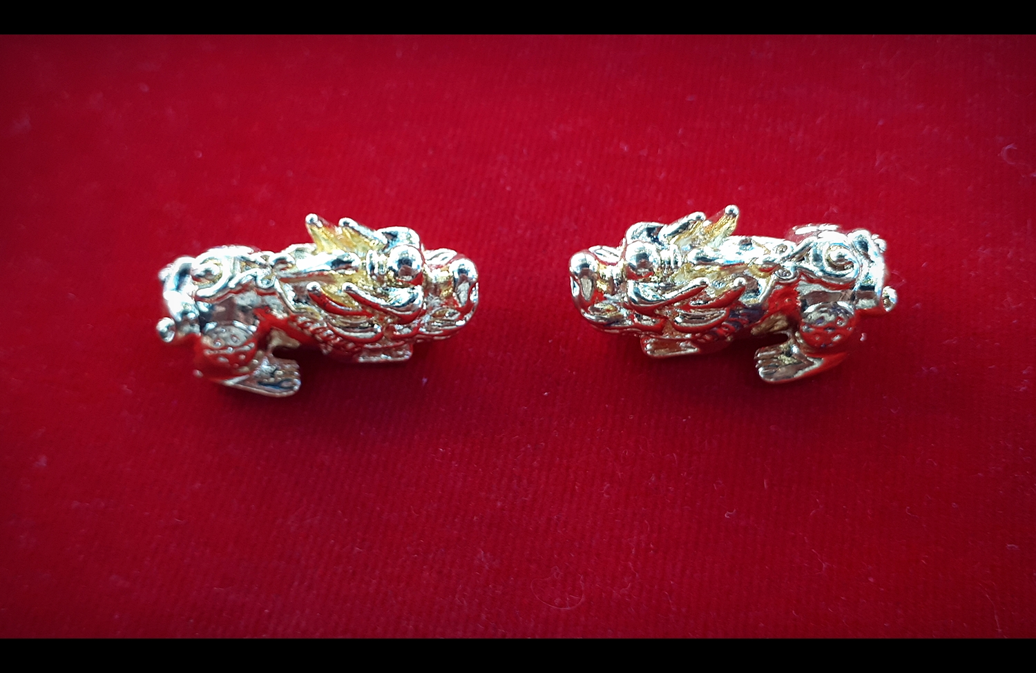 ปีเซียะ เนื้อโลหะทองเหลืองชุบทอง (ขายปลีก ขายส่ง)