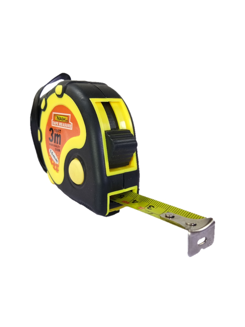 ตลับเมตรNash3เมตร สีเหลืองรุ่นCR-390W