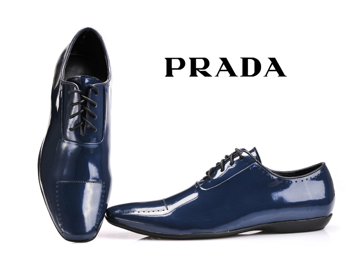 รองเท้าหนังชาย pd cowhide oxford shoe size 40-47 สีน้ำเงิน หนังเงา มี 2 แบบ