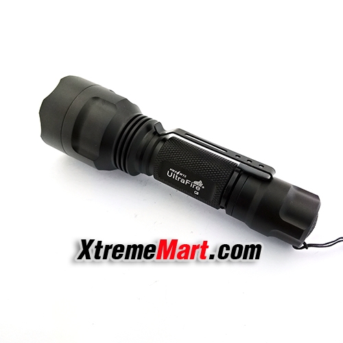 มินิคลิปไฟฉาย Convoy S2/S2+/M1/C8 อุปกรณ์เสริมสำหรับไฟฉายขนาดเล็ก (สีดำ)