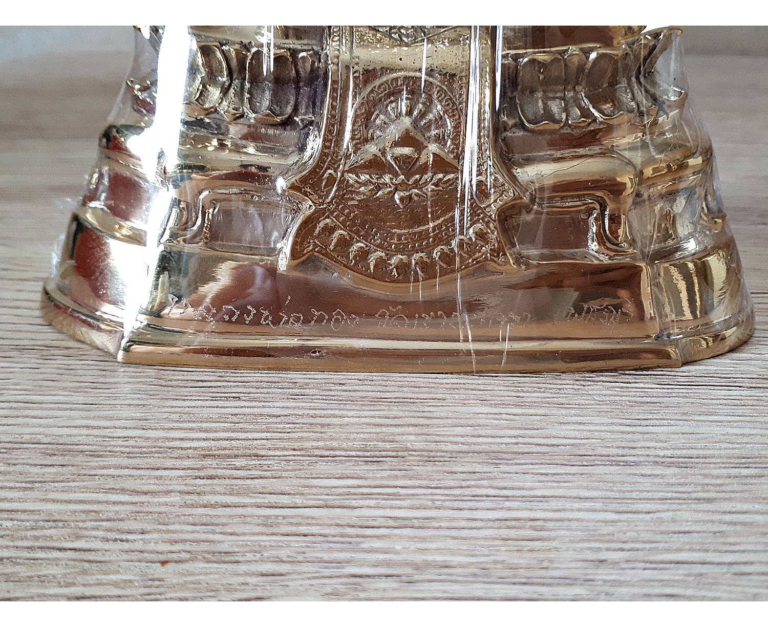 รูปหล่อ หลวงพ่อทอง วัดเขาตะเครา จ.เพรชบุรี เนื้อโลหะทองเหลือง ปัดเงา (หน้าตัก3นิ้วครึ่ง สูง7นิ้ว)