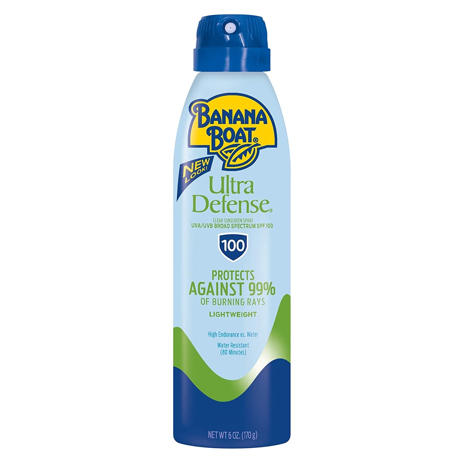 สเปรย์กันแดดสำหรับผิวหน้าและผิวกาย Banana Boat Ultra Defense Clear Sunscreen Spray SPF100