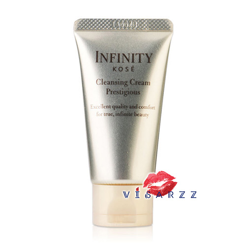 (Tester 30g) Kose Infinity Cleansing Cream Prestigious คลีนซิ่งครีมเนื้อนุ่มลื่น พร้อมมอบความกระจ่างใสราวกับผิวเกิดใหม่ เปี่ยมประสิทธิภาพชำระล้างคราบเครื่องสำอางและสิ่งสกปรกบนผิวได้อย่างอ่อนโยน