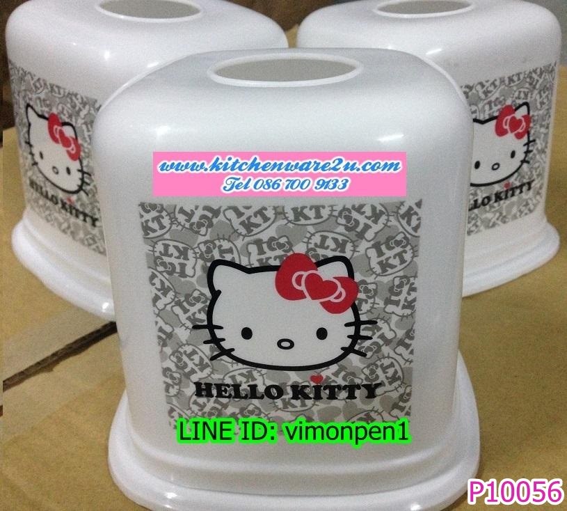 P10056 กล่องใส่ทิชชู่ ลายคิตตี้ ขายดีมาก ราคาส่งต่อ 1 โหล: 12 ใบ:ขายส่งทุกอย่าง 20 บาท