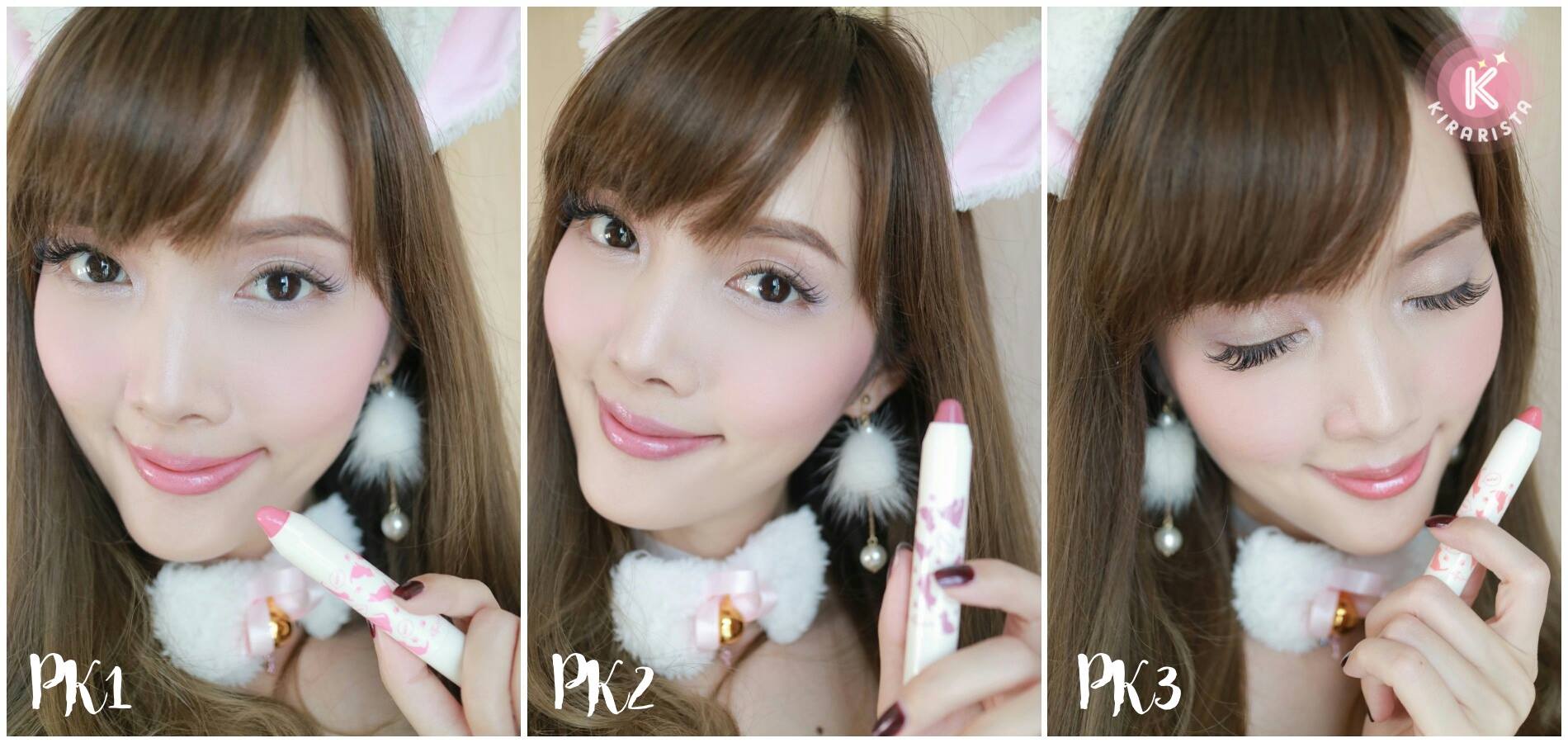(Limited Edition) Ettusais Creamy Lip Crayon Cat Collection #PK1 ลิปเครยอนตัวขายดีต่อเนื่องยาวนาน สีปากได้ตรงตามสีบนแท่งเลย มี Rosehip Oil ช่วยบำรุงให้ความชุ่มชื้นด้วยค่ะ