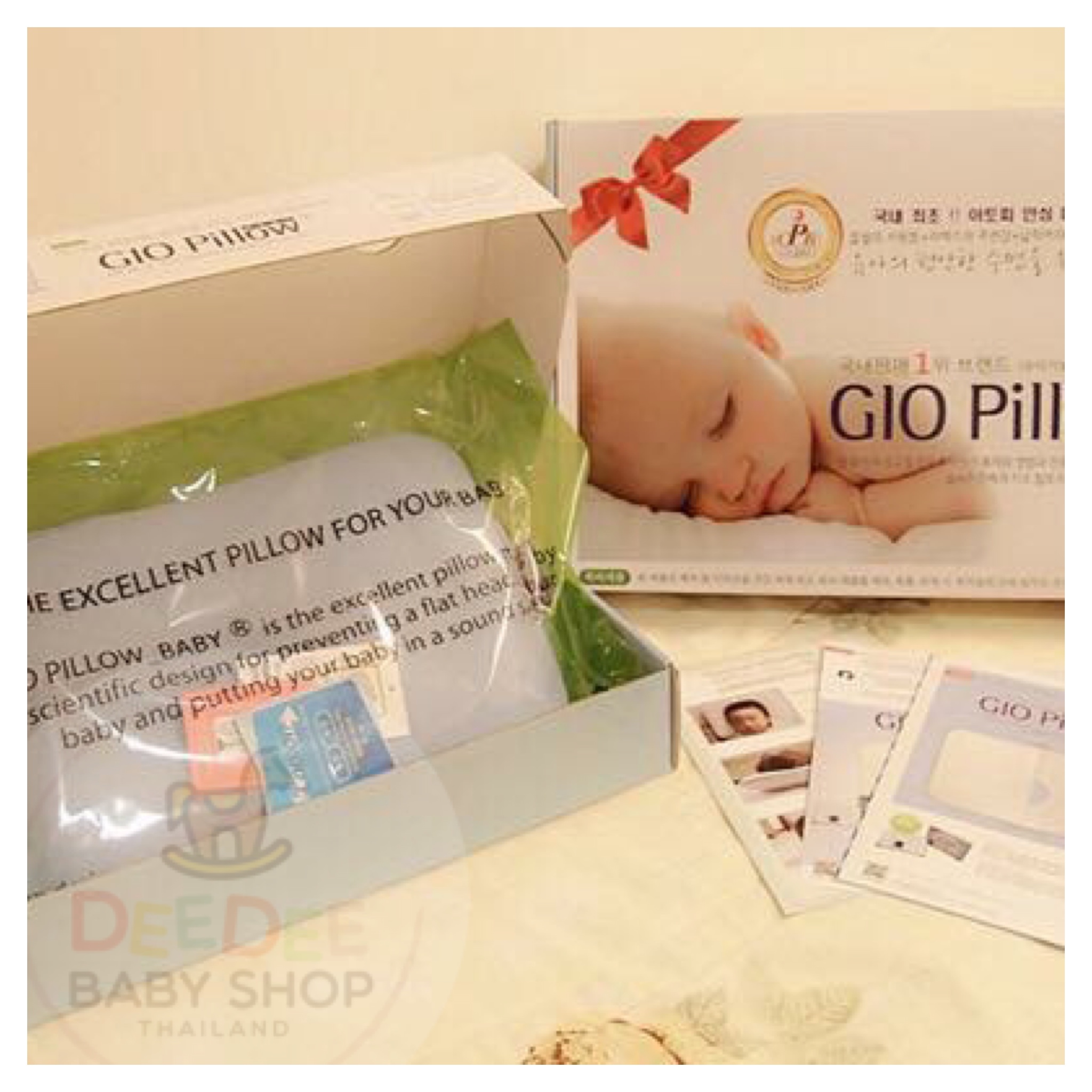 หมอนหลุมป้องกันหัวแบน GIO Pillow (S)