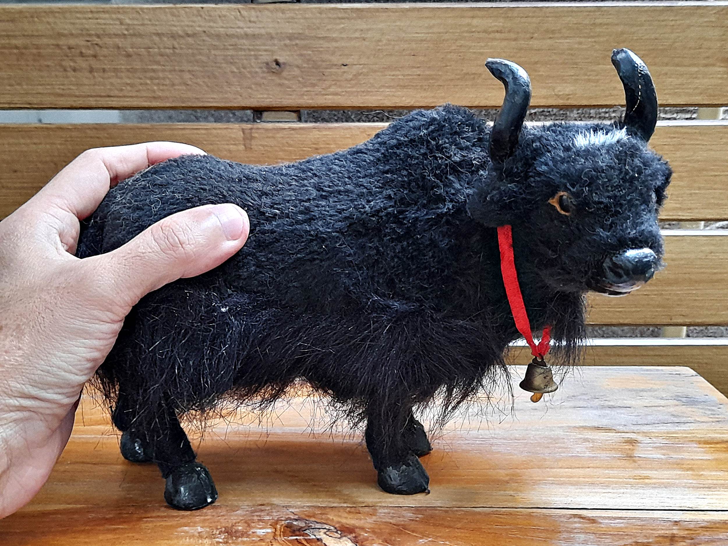 วัวธนู (วัว+ควาย) (ขนาดใหญ่ ตั้งบูชา) (ทำจากหนังขนกูปรีแท้) ปี2563 #รับประกันแท้