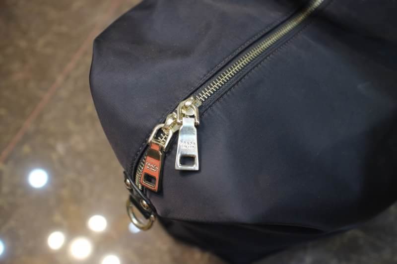 กระเป๋าเดินทาง pd nylon travel bag สีดำ 43x26 cm