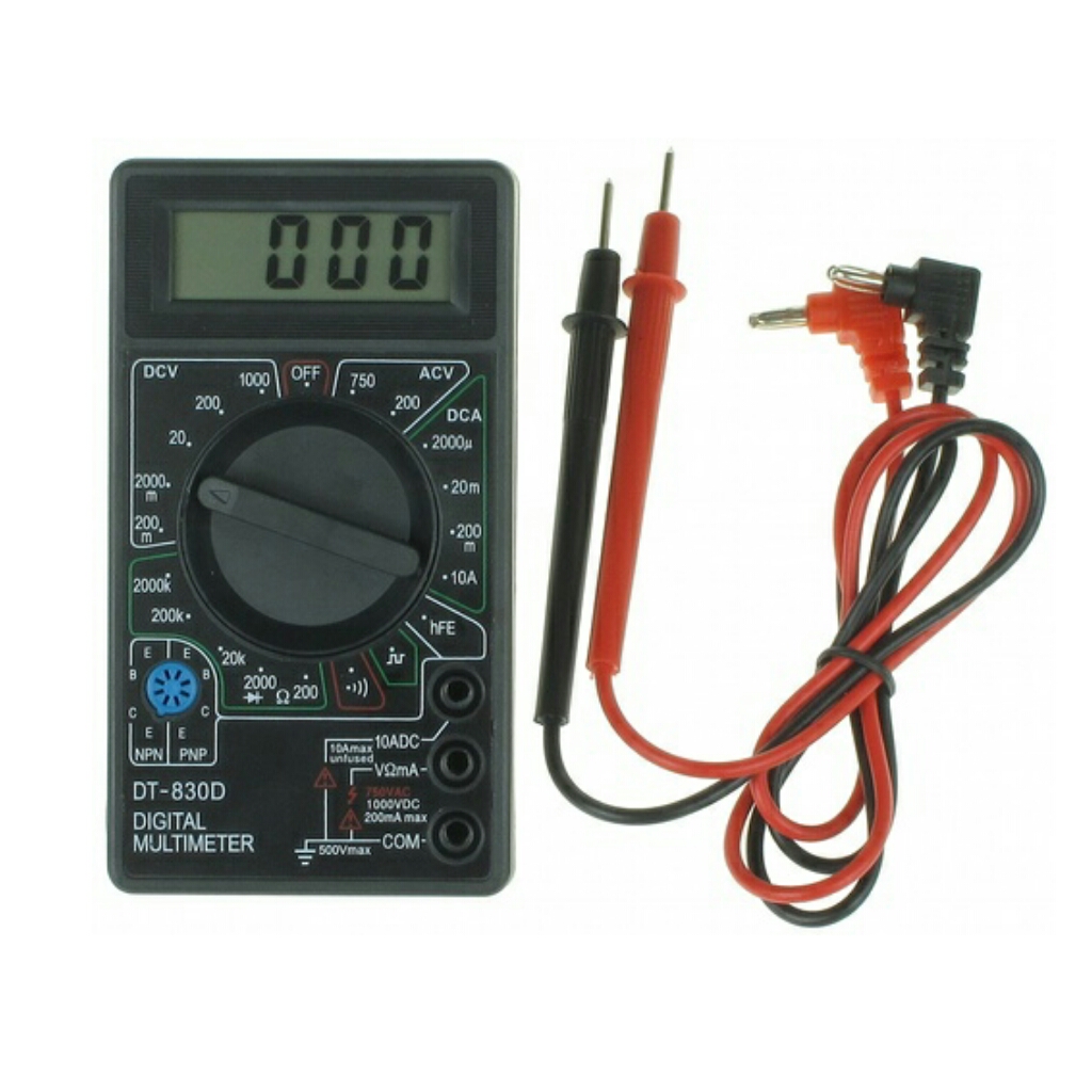 เครื่องวัดดิจิตอลมัลติมิเตอร์Digital Multimeterรุ่นDT830B
