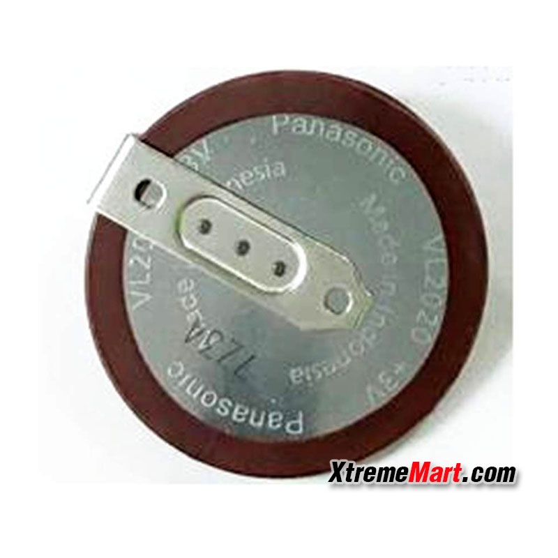 ถ่านกระดุม Panasonic VL2020 3V ขา 180 องศา สำหรับกุญแจรีโมท ถ่านนาฬิกา เครื่องชั่งน้ำหนัก(ก้อนละ)