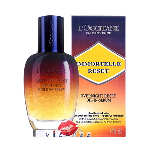 L'Occitane Immortelle Reset Overnight Reset Oil-In-Serum 50mL บูสเตอร์เซรั่ม ช่วยย้อนเวลาผิวให้กลับมาเปล่งปลั่งขึ้นอีกครั้ง Loccitane ล็อกซิทาน