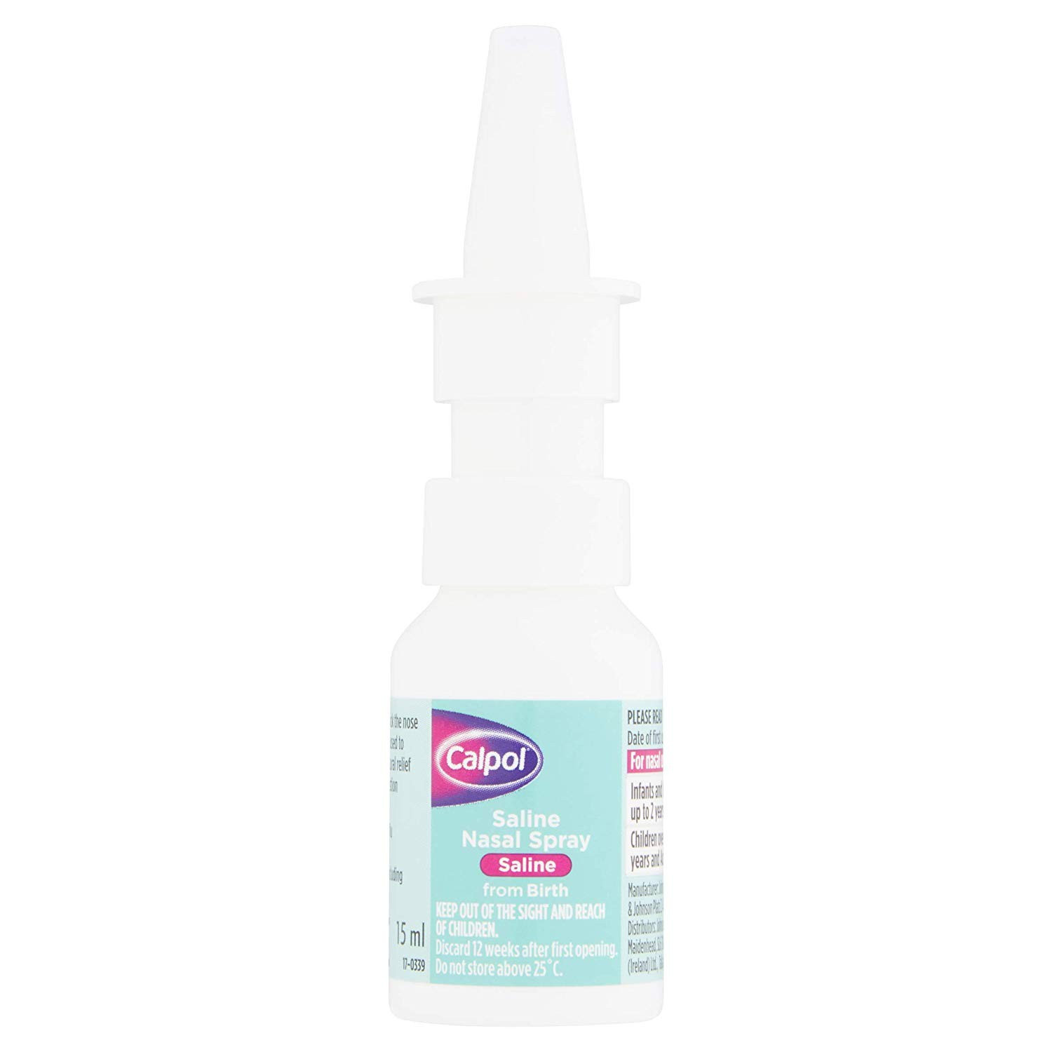 น้ำเกลือพ่นจมูกชนิดสเปรย์ Calpol Saline Nasal Spray