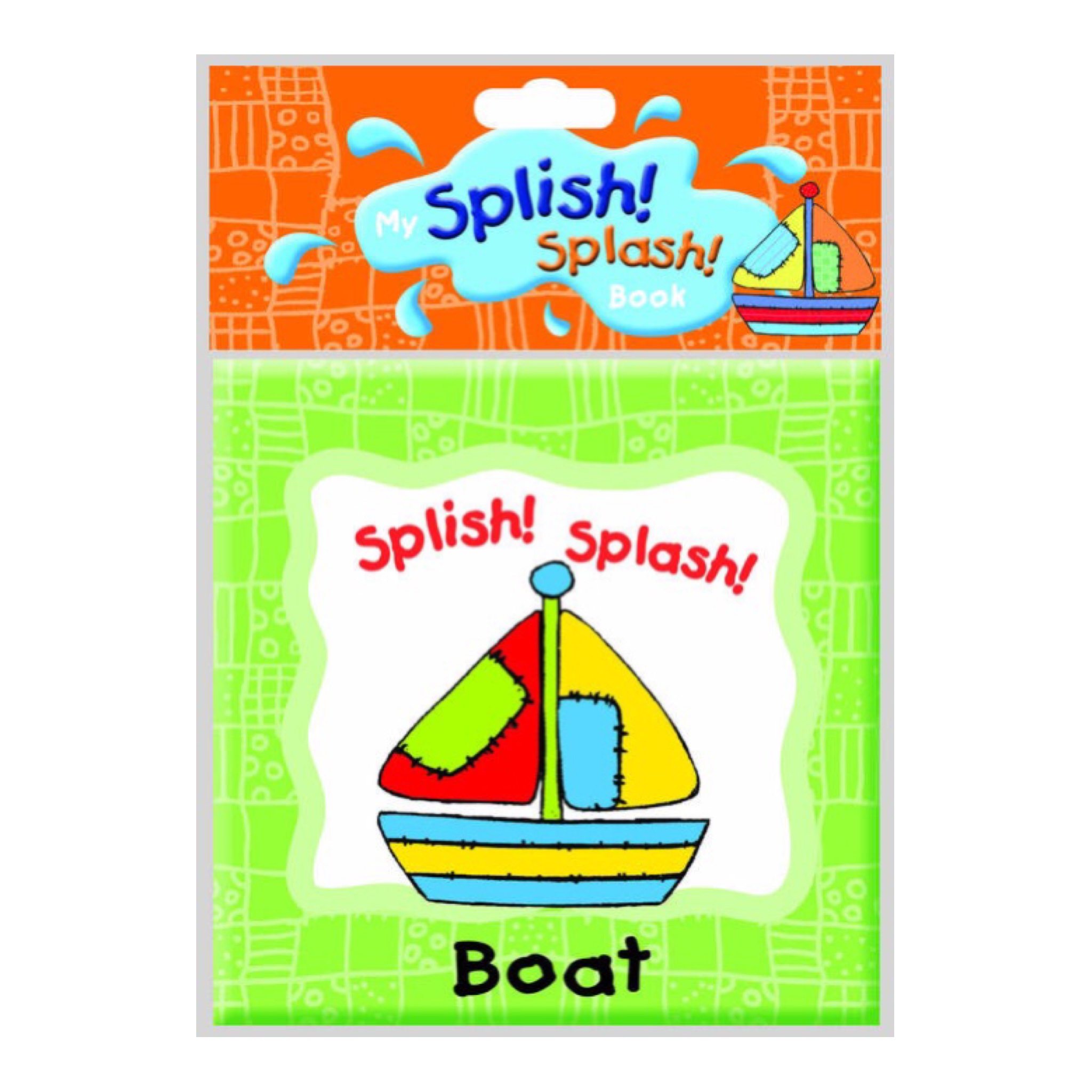 หนังสือนุ่มนิ่มสำหรับเวลาอาบน้ำแสนน่ารัก Splish! Splash! Book
